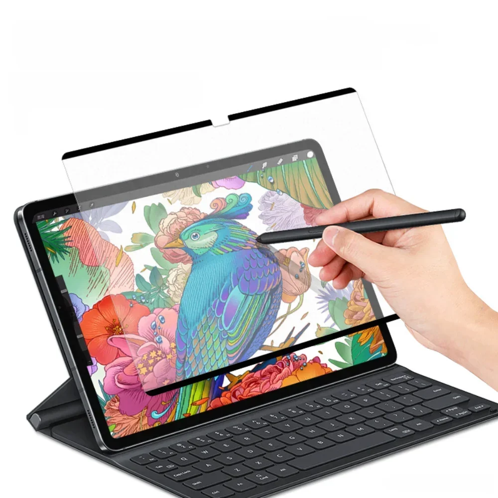 Samsung Tablet S10 Accessories - Kağıt Hissiyatı Ekran Koruyucu Samsung Galaxy
