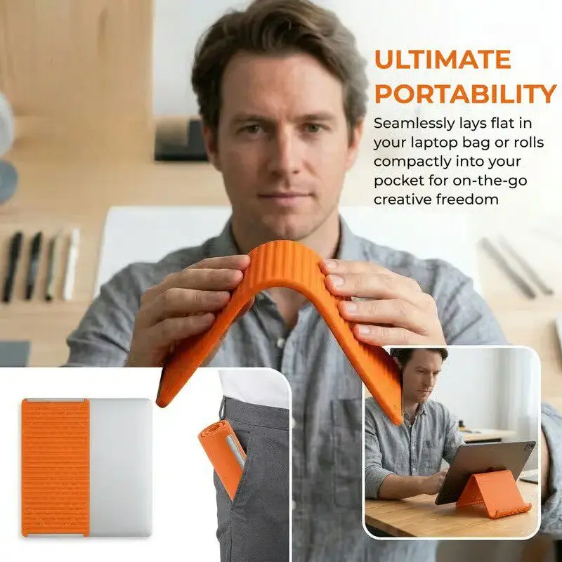 Iphone Tablet Accessories - Silikon Katlanabilir Telefon Standı Tabletler Dizüstü