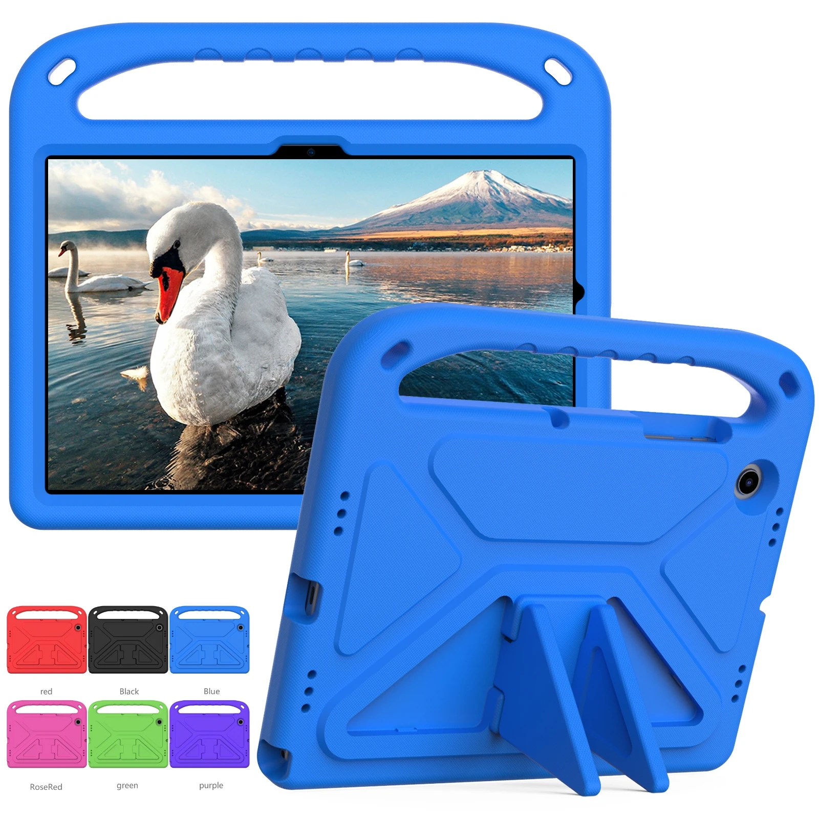 Tablet A9 Accessories - Çocuklar İçin EVA Standlı Kılıf Samsung