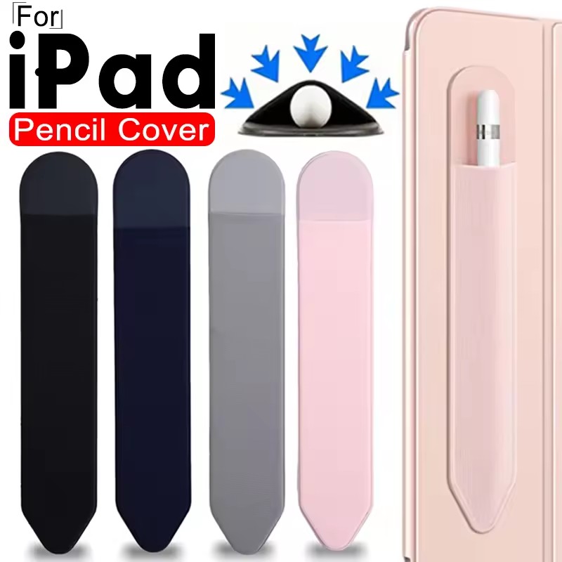 Tablet Accessories Bag - Yapışkanlı Stylus Kalem Tutucu Kol Apple