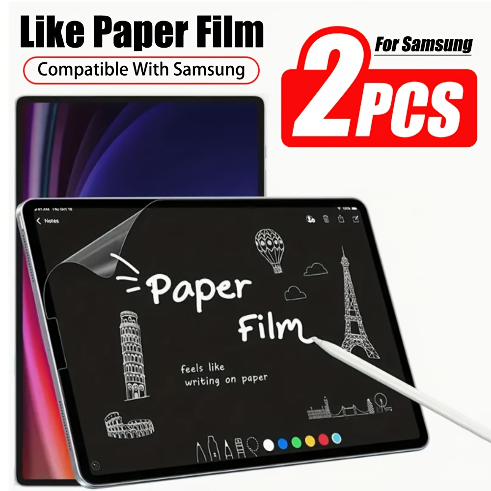 Samsung Tablet S10 Accessories - 2 Adet Koruyucu Kağıt Film Samsung