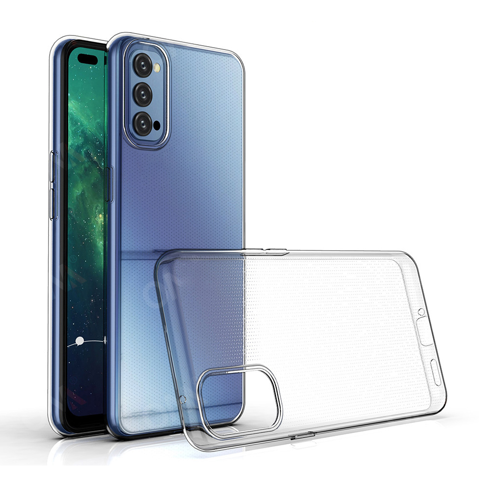 Oppo Tablet Accessories - OPPO Realme 7 için şeffaf silikon