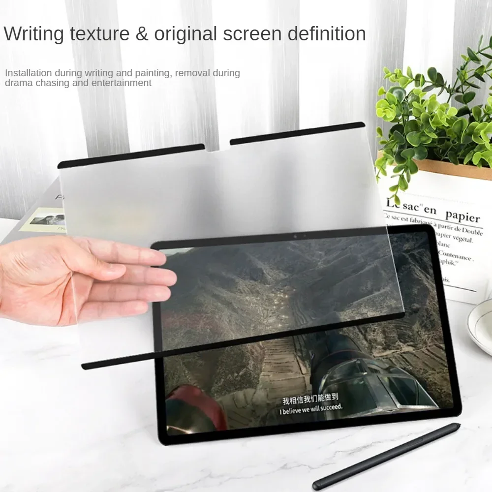 Kağıt Hissiyatı Ekran Koruyucu - Samsung Tablet S10 Accessories incelemesi ve fiyatı