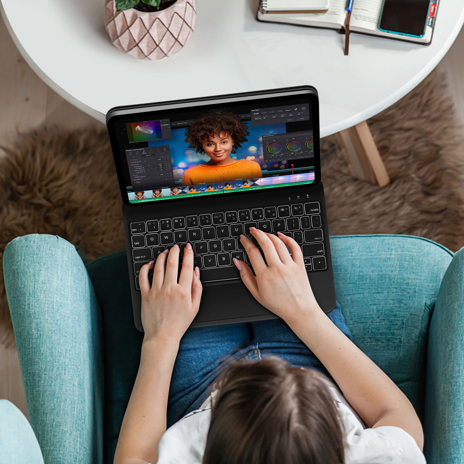 GOOJODOQ Arka Işık Sihirli Kla - Tablet Accessories Choice Store incelemesi ve fiyatı