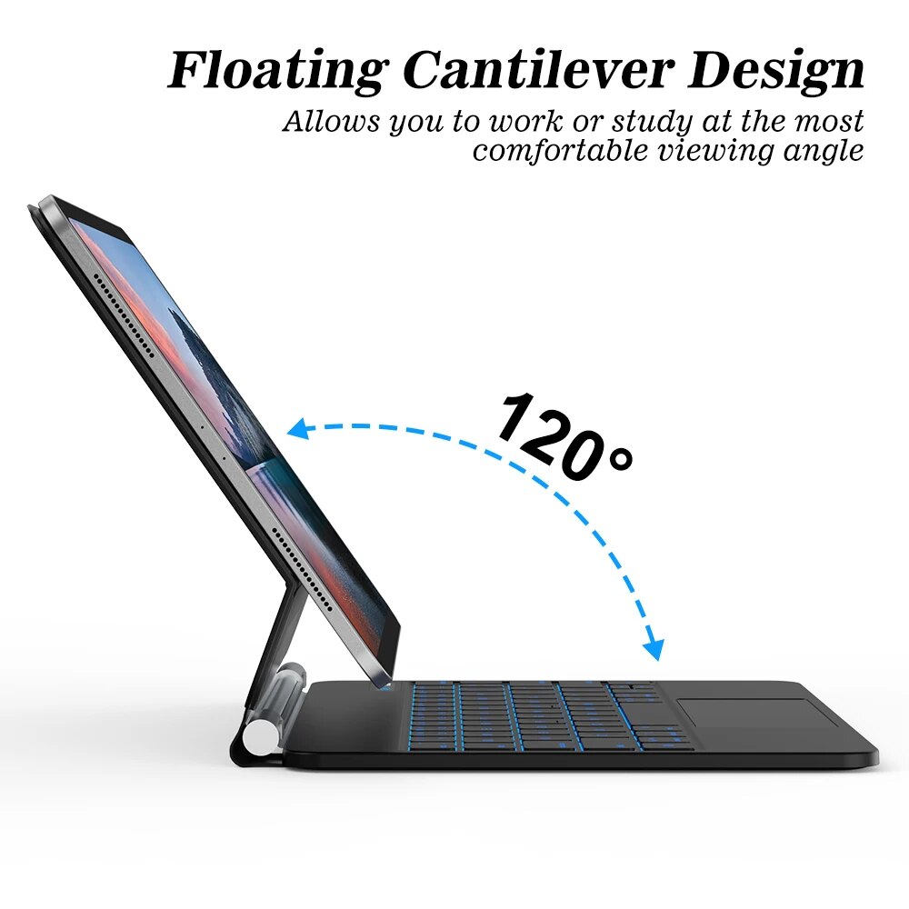 Sihirli klavye için iPad hava  - Tablet Accessories Choice Store incelemesi ve fiyatı
