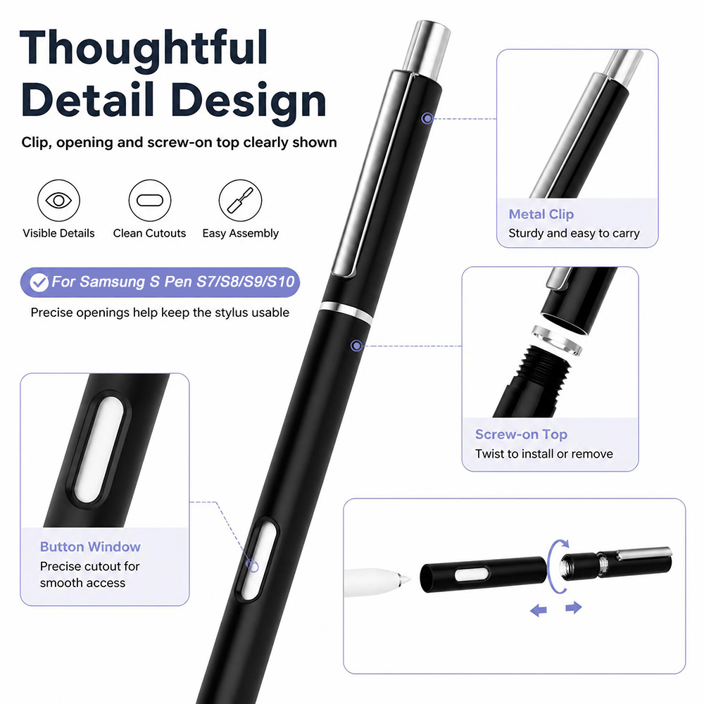 Yeni Kalem Kutusu S Pen Samsun - Samsung Tablet S10 Accessories incelemesi ve fiyatı
