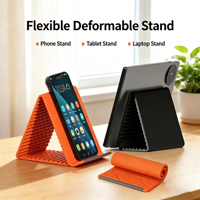 Taşınabilir Silikon Cep Telefo - Tablet Stand Adjustable incelemesi ve fiyatı