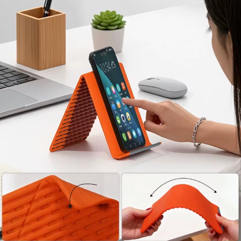 Taşınabilir Silikon Cep Telefo - Tablet Stand Adjustable incelemesi ve fiyatı