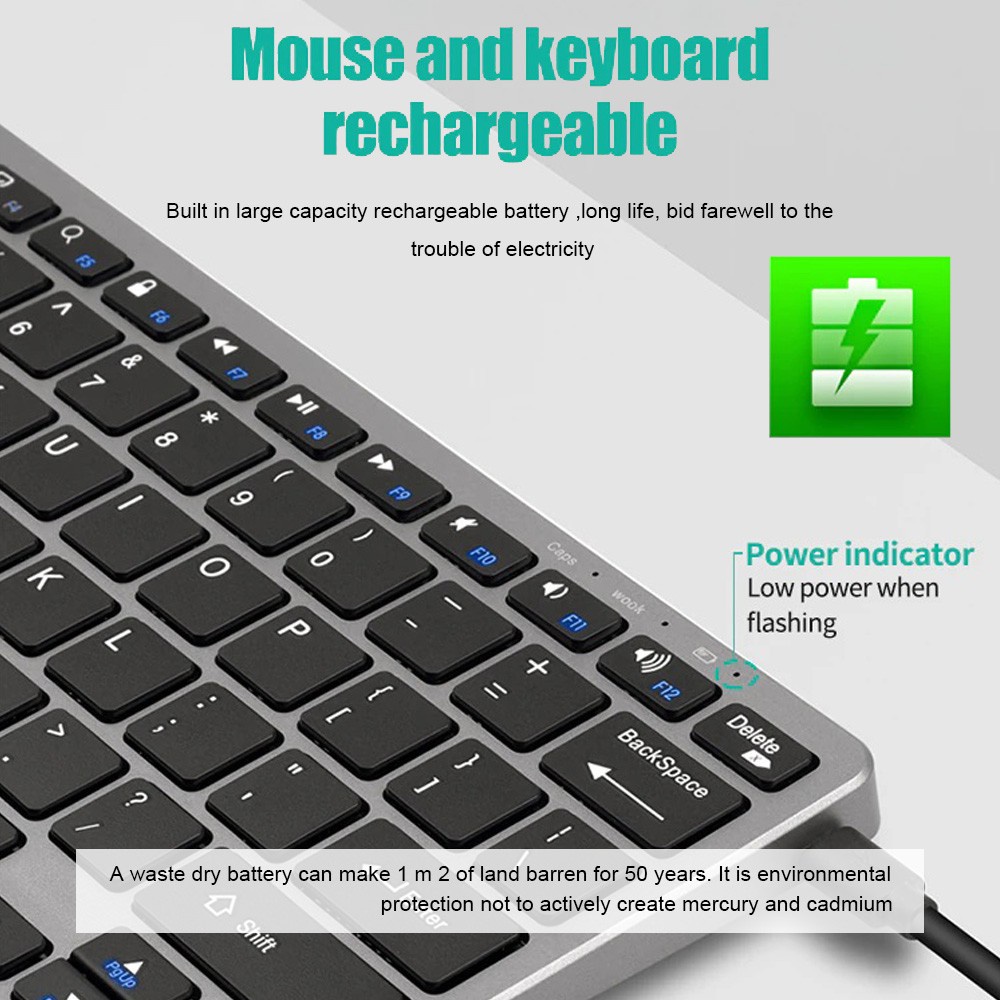 Kablosuz Klavye Bluetooth 5.0  - Tablet Accessories Choice Store incelemesi ve fiyatı