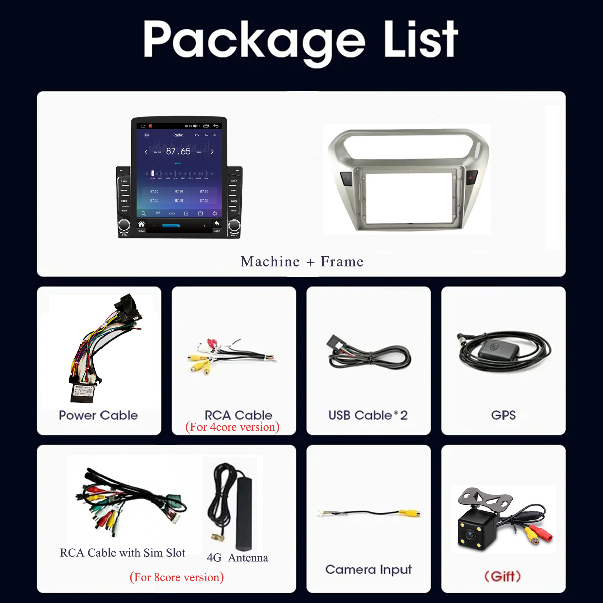 8G + 128G Android 14 Peugeot 3 - Tablet Danish Mobile & Accessories Photos incelemesi ve fiyatı