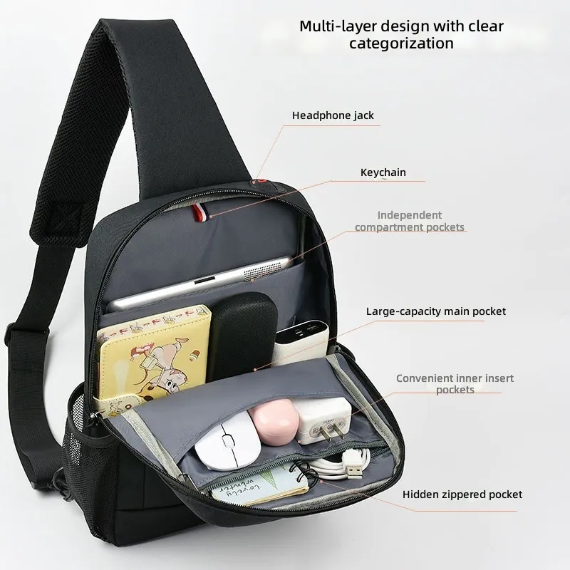 Erkekler için Büyük Kapasiteli - Tablet Accessories Bag incelemesi ve fiyatı